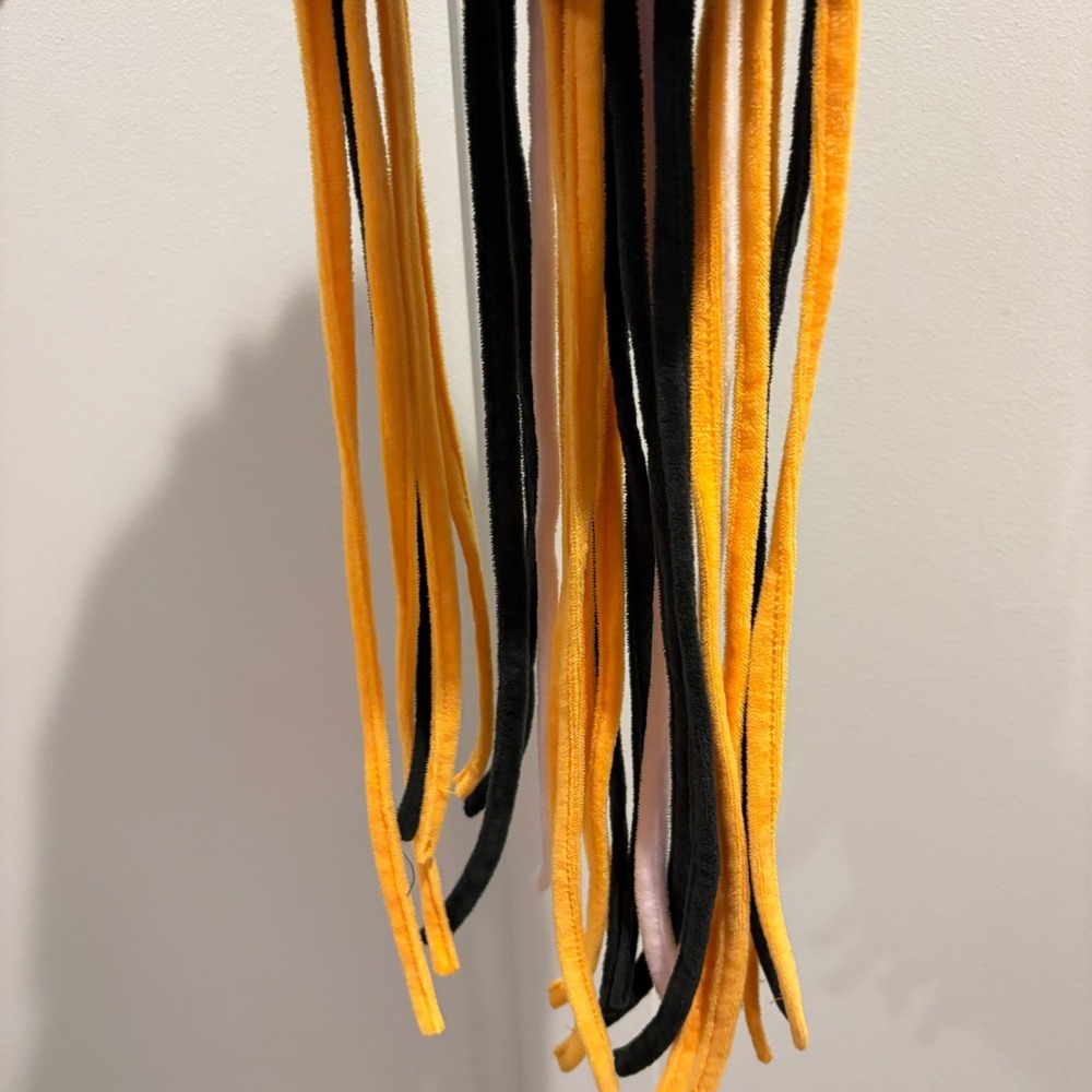Green Bay Packers Dreadlock Hat FOCO Fleece Tassel Fan Cheesehead NFL Green Gold - Picture 4 of 7